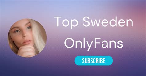 swedish onlyfans leaked|The Top Onlyfans in Sweden